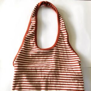 Striped Halter Top